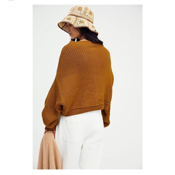 Free People Emmy Mock Neck Sweater XS - Picture 2 of 6